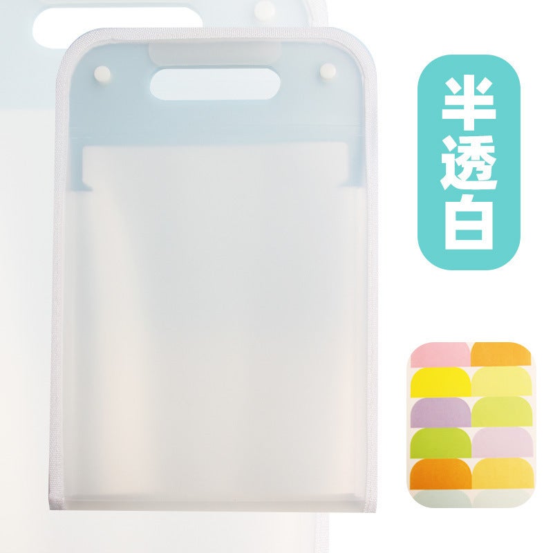 Multi-Layer Portable Examination Paper Holder Storage Bag Subject Classification Organ Bag Junior High School Students File Holder Bag Primary School Durable - Image 1